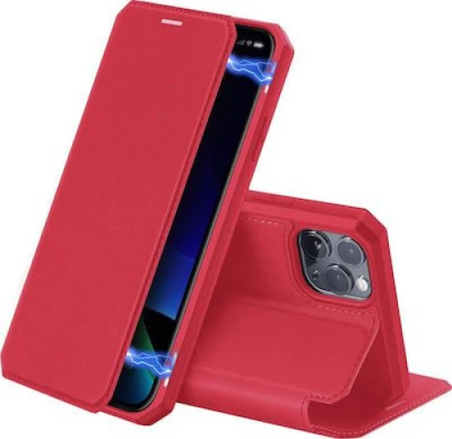 Θήκη DUX DUCIS Skin X Bookcase type Θήκη για iPhone 11 Pro Max Red