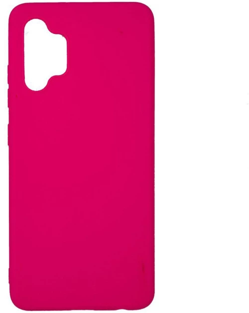 Silicone back cover Case Θήκη για Samsung Galaxy A32 4G fuchsia*