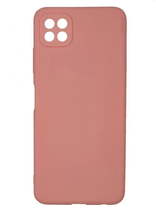 Silicone back Case Θήκη για Samsung Galaxy A22 5G pink*