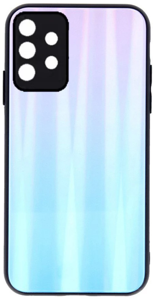 Aurora Glass back case Θήκη για Samsung Galaxy A32 5G blue- pink
