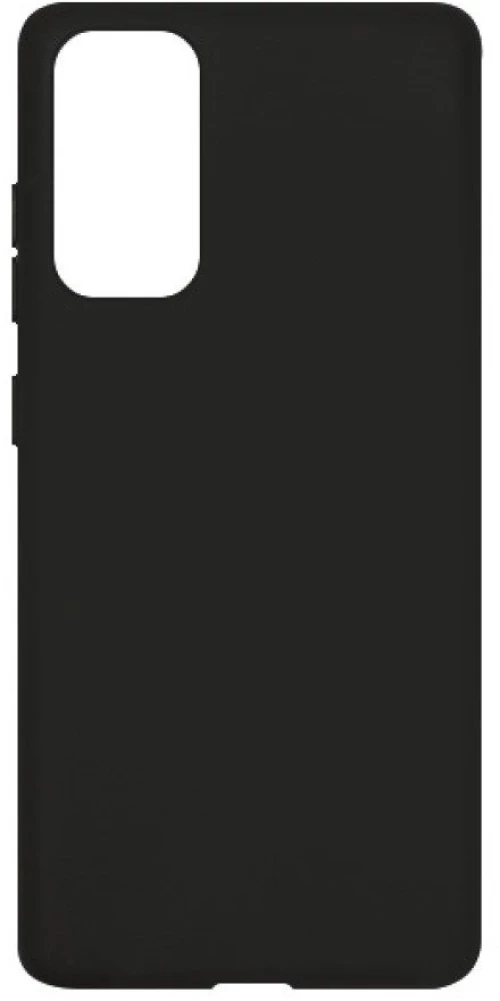 Silicone Case Soft Flexible Rubber Cover Θήκη για Samsung Galaxy S20 FE black