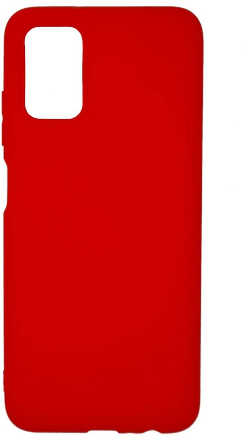 Silicone back cover Case Θήκη για Samsung Galaxy A03s red*