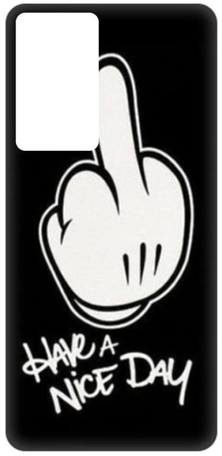 Have A Nice Day Silicone case Θήκη για Xiaomi Redmi Note 10 Pro black