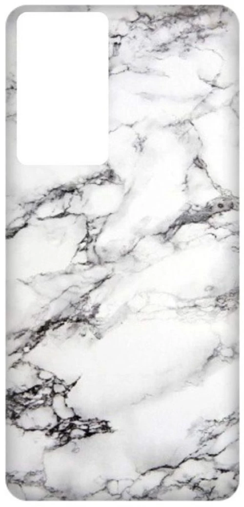 Marble Silicone case Θήκη για Xiaomi Redmi Note 10 5G / Poco M3 Pro 5G white