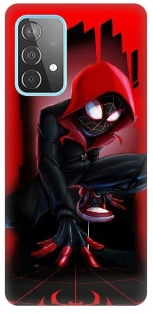 Miles Morales Spiderman Silicone case Θήκη για Samsung Galaxy A13 4G red