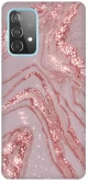 Marble Silicone case Θήκη για Samsung Galaxy A33 5G pink