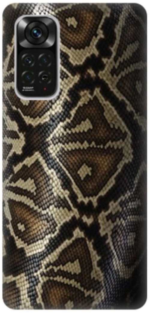 Animal Print Silicone case Θήκη για Xiaomi Redmi Note 11 4G python