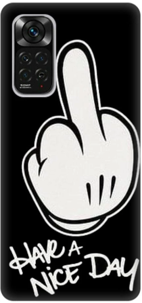 Have A Nice Day Silicone case Θήκη για Xiaomi Redmi Note 11 Pro 5G black