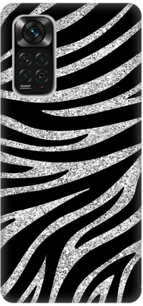 Animal Print Silicone case Θήκη για Xiaomi Redmi Note 11 Pro 5G zebra