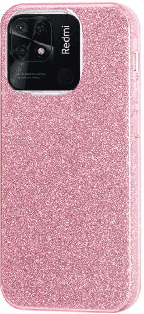 Ensida Fashion Shinning Θήκη για Xiaomi Redmi 10C pink*