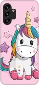 Baby Unicorn Silicone case Θήκη για Samsung Galaxy A13 5G / A04S pink