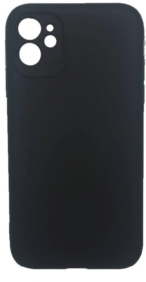 Soft Touch back case Θήκη για iPhone 11 black*