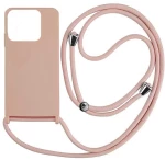 Cord Silicone back cover θηκη με κορδόνι για Xiaomi Redmi 10C nude*