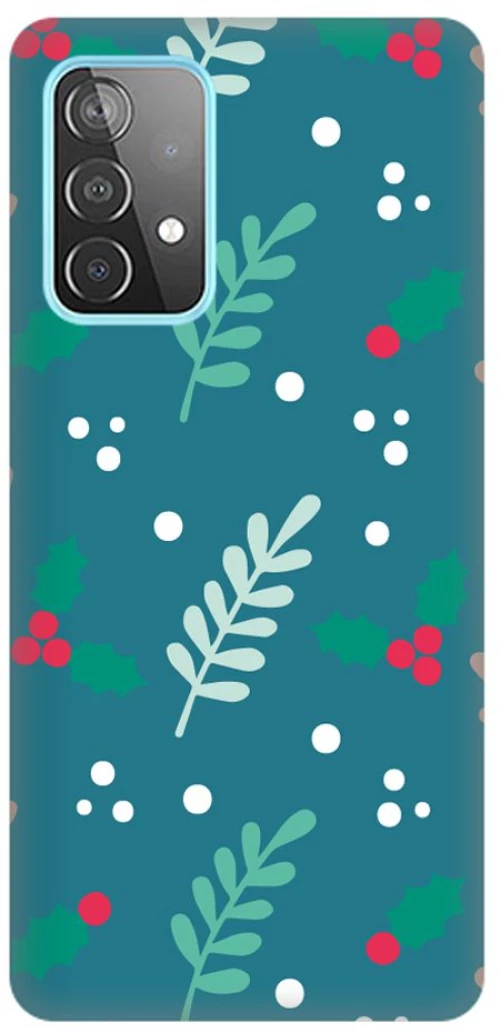 Silicone case Christmas Edition Θήκη για Galaxy A32 4G style 17 Blue
