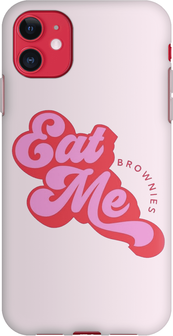eat me Silicone case Θήκη για iPhone 12/12 Pro red
