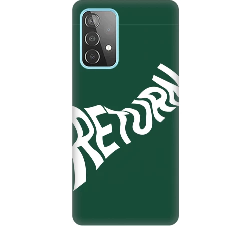 return eco Silicone case Θήκη για Samsung Galaxy A52s / A52 5G / A52 4G green