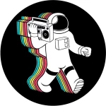 PopSocket Retro Astronaut