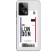 Travel To London Silicone Διαφανη θήκη για Xiaomi Redmi note 12 5g