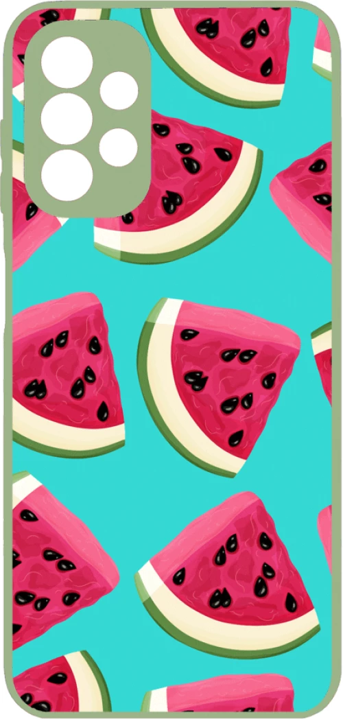 Watermelon Premium Protective Hard Case light green Θήκη Samsung 33 5G