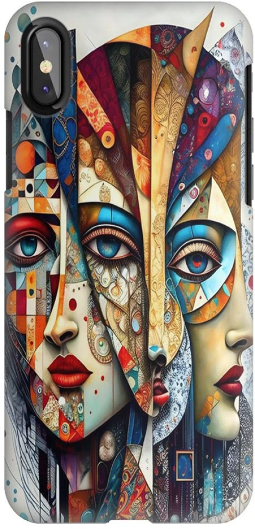 ABSTRACT PERSONALITY Silicone Case Θήκη για Iphone XS