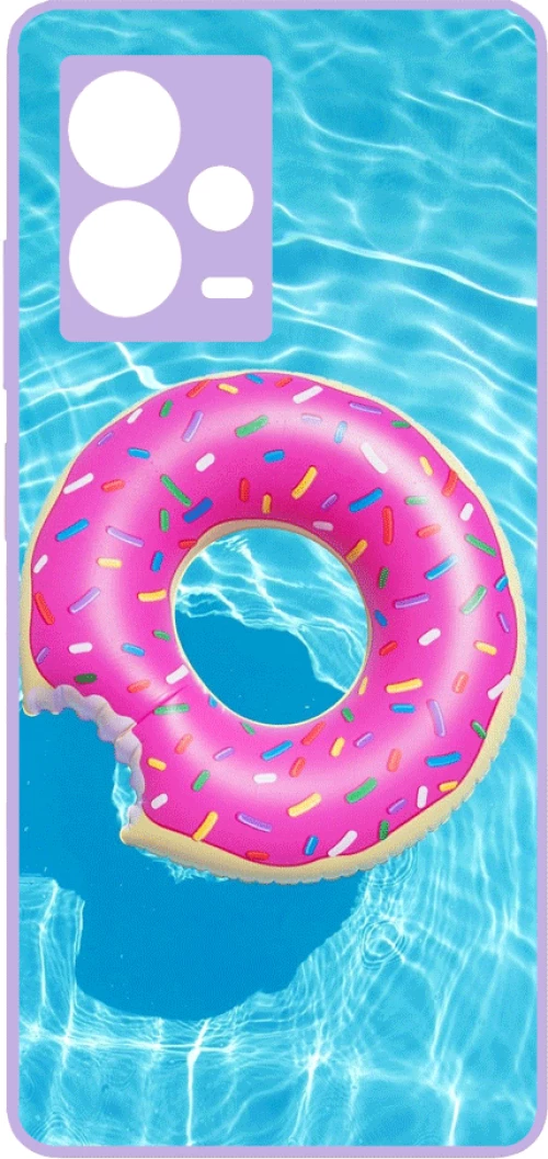 DONUT Premium Protective Hard Case purple Θήκη για Xiaomi Redmi Note 12 Pro 5G