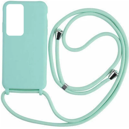 Cord Silicone back cover θηκη με κορδόνι για Xiaomi Redmi Note 11/11S 4g mint