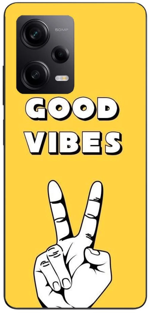 YELLOW GOOD VIBES Silicone case Θήκη για xiaomi Poco X5