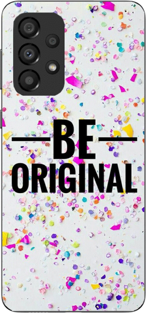 BE ORIGINAL Silicone case Θήκη για Samsung Galaxy A53 5G