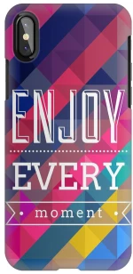 LIFE MOMENTS Silicone Case Θήκη για Iphone XS
