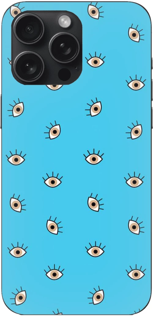 Eyes in Blue Case Θήκη για iPhone 15 Pro Max