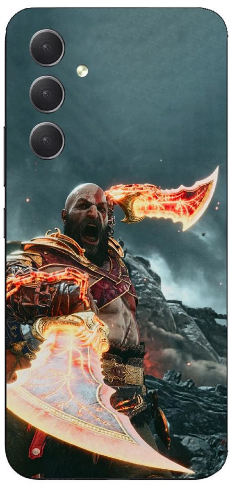 BLADE OF CHAOS Silicone Case θήκη για Samsung Galaxy A54 5g