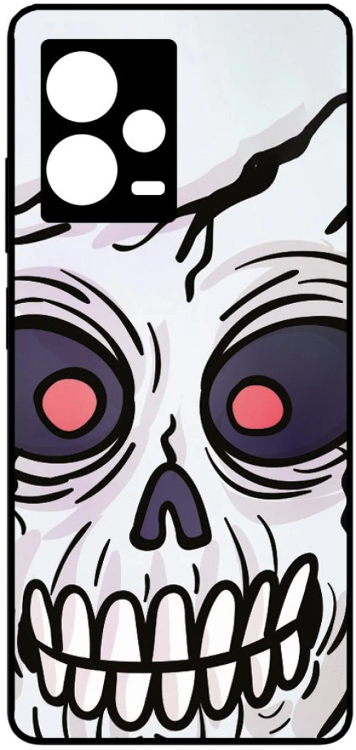 SKULL Premium Protective Hard Case black Θήκη για Xiaomi Redmi Note 12 5G