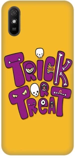 TRICK OR TREAT Custom Silicone case for Xiaomi Redmi 9A