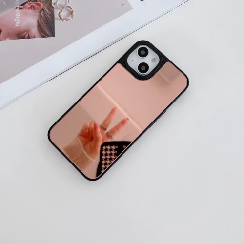 Selfie Mirror Θηκη για iPhone 13 Rose Gold