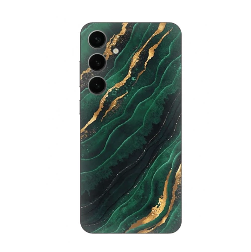MARBLE GREEN Silicone Case θήκη για Samsung Galaxy 24
