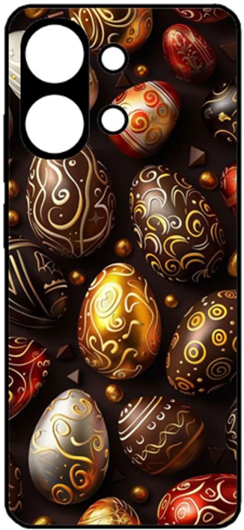 Shiny Eggs Premium Protective Hard Case black Θήκη για Xiaomi Redmi Note 13 4G