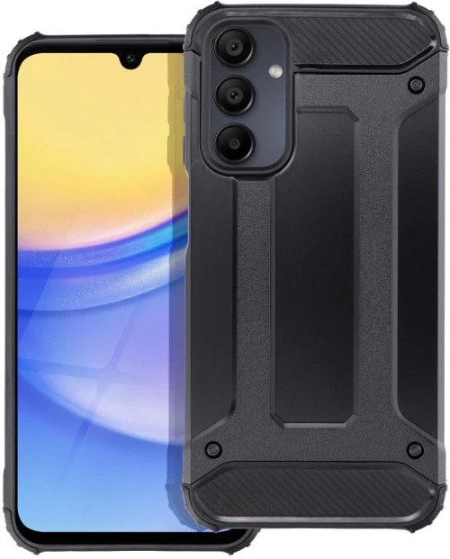 Hybrid Armor Case Tough Rugged Cover Θήκη για Samsung Galaxy A15 5G / A15 4G black