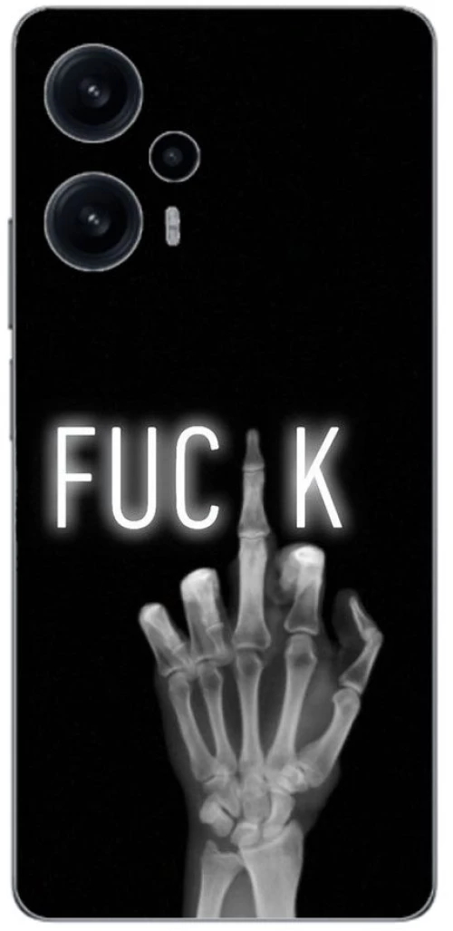 Middle Finger Θήκη για Xiaomi Poco F5