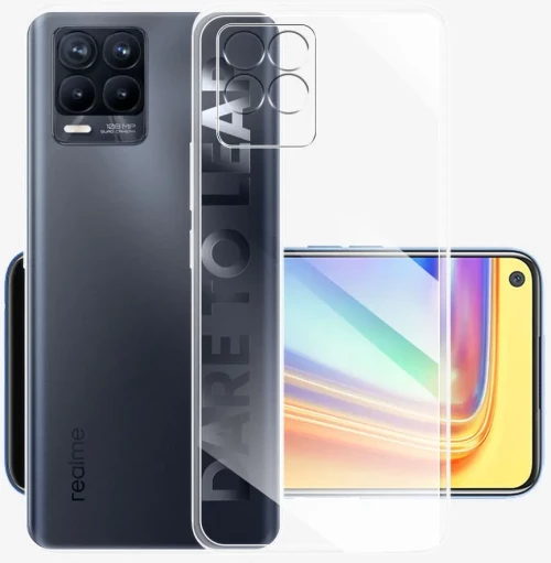 CLEAR silicone case 1,5mm Θήκη για Realme 8 Pro transparent