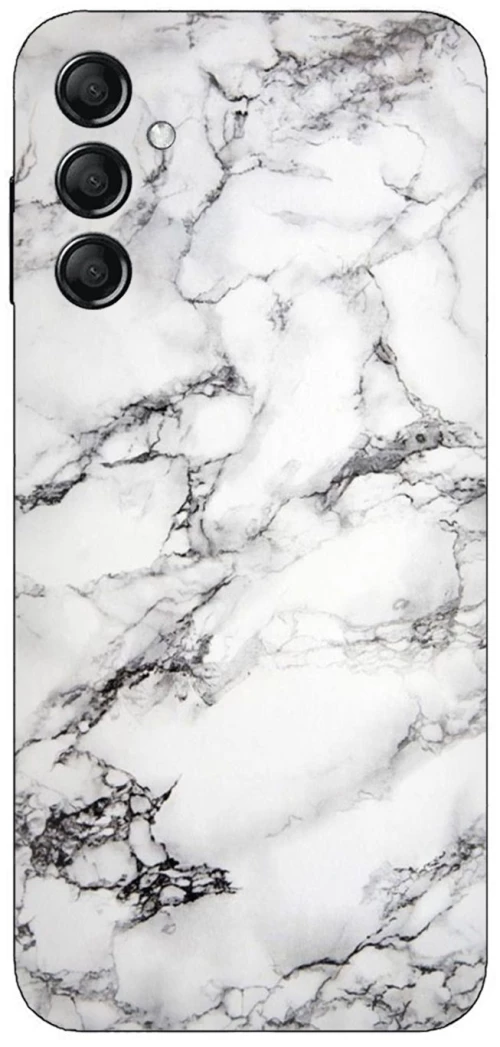 Marble White Silicone Case θήκη για Samsung Galaxy M52 5G