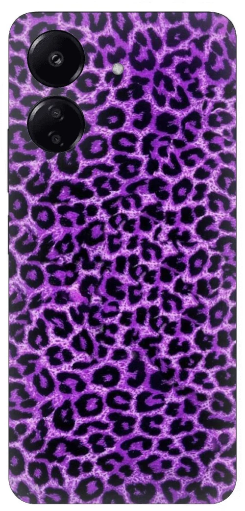 Animal Print Leopard Purple Θήκη για Xiaomi Redmi 13C 4G