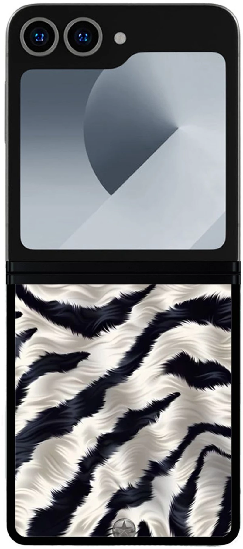 Animal Print Black and White Θήκη για Samsung Galaxy Z Flip 6
