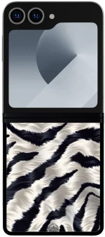 Animal Print Black and White Θήκη για Samsung Galaxy Z Flip 6