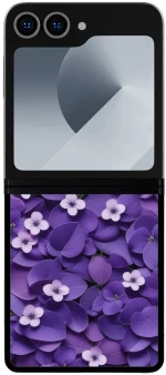 Purple Flowers Θήκη για Samsung Galaxy Z Flip 6