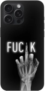 Middle Finger Θήκη για iPhone 16 Pro Max