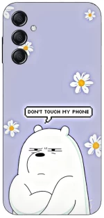 Don't Touch My Phone Bear Case θήκη για Samsung Galaxy S24 5G