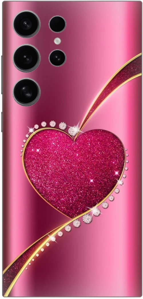Shinning Heart Case θήκη για Samsung Galaxy S25 Ultra 5G