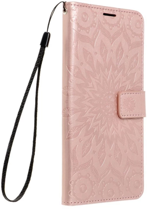 Forcell MEZZO Book case Θήκη για SAMSUNG Galaxy A16 5G mandala rose gold