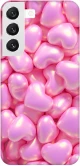 Pink Hearts Θήκη για Motorola Moto G04 4G