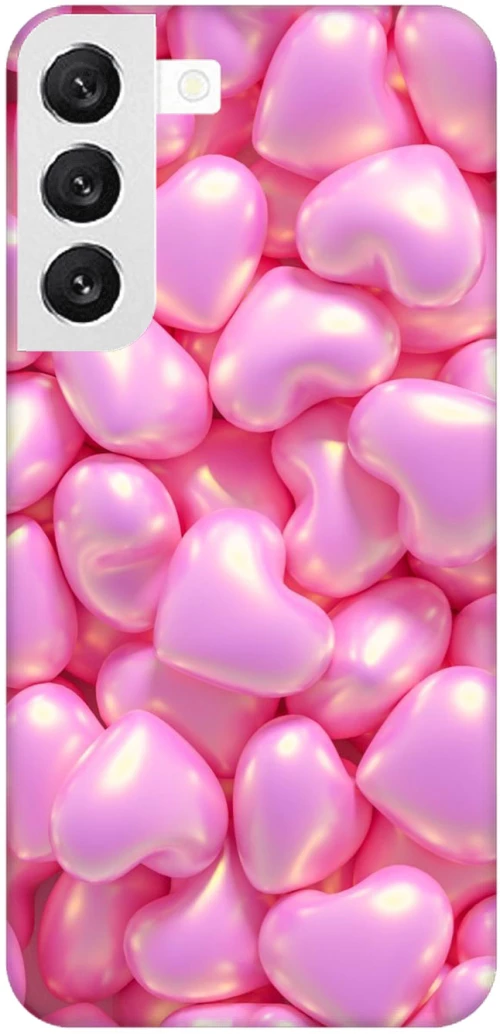 Pink Hearts Θήκη για Samsung Galaxy S23 5G